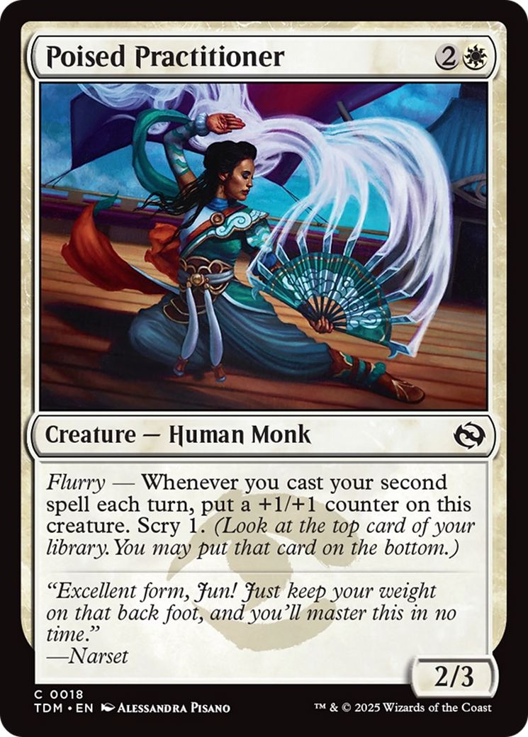 Poised Practitioner (TDM-018) [Tarkir: Dragonstorm]