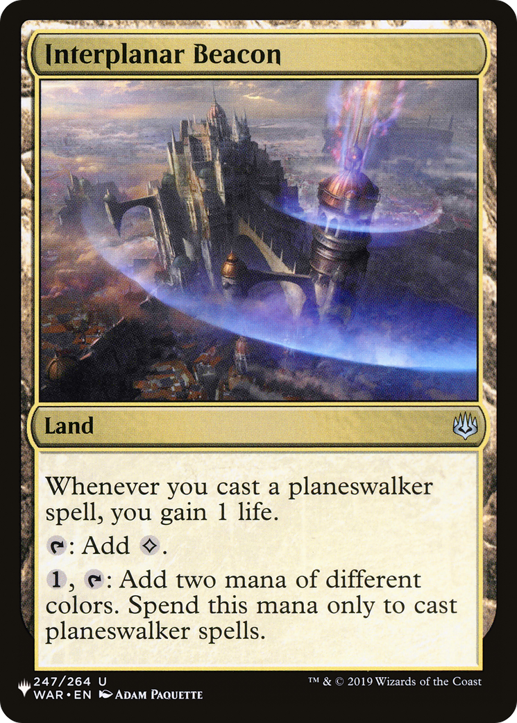 Interplanar Beacon (LIST-WAR-247) [The List]