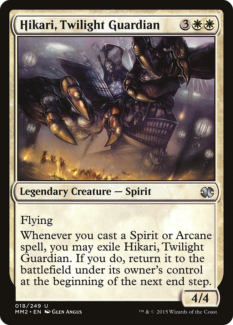 Hikari, Twilight Guardian (MM2-018) [Modern Masters 2015] Foil