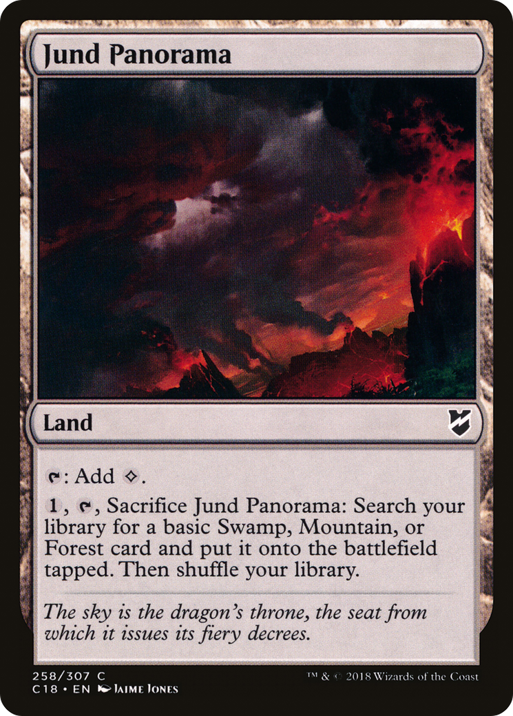 Jund Panorama (C18-258) [Commander 2018]