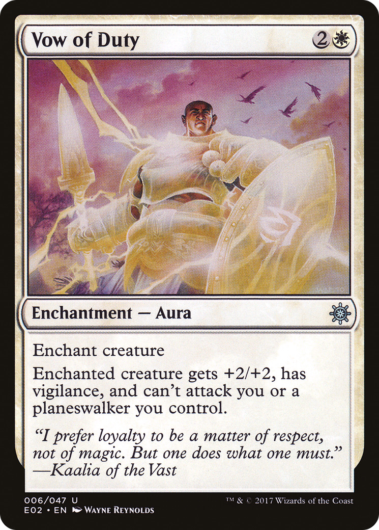 Vow of Duty (E02-006) [Explorers of Ixalan]