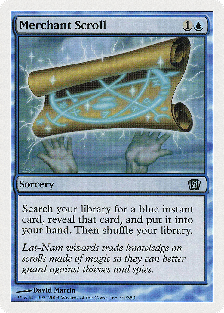 Merchant Scroll (8ED-091) [Eighth Edition]