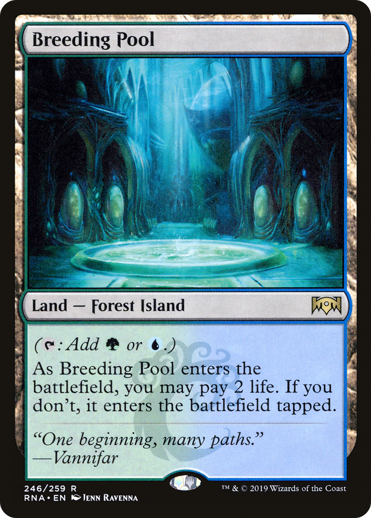 Breeding Pool (RNA-246) [Ravnica Allegiance] Foil