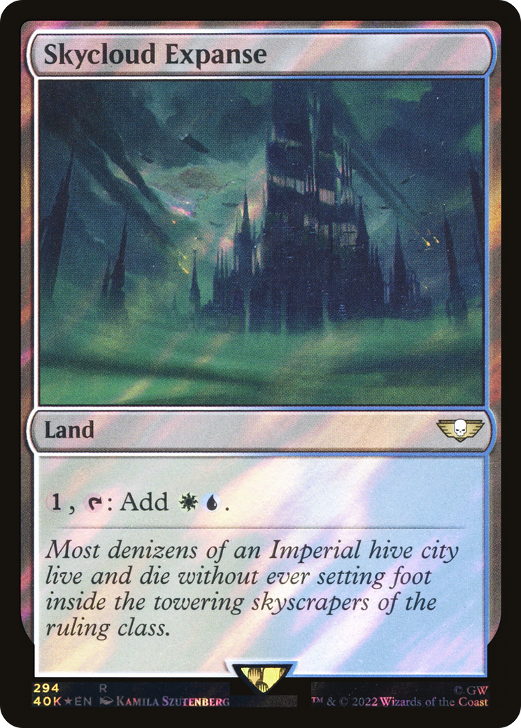 Skycloud Expanse (40K-294★) [Warhammer 40,000 Commander] Foil