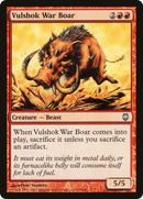 Vulshok War Boar (DST-072) [Darksteel]