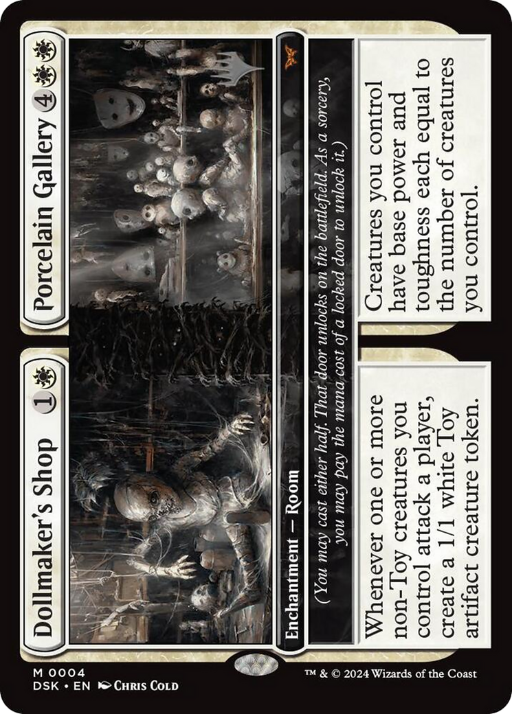 Dollmaker's Shop // Porcelain Gallery (PPDSK-004) [Promo Pack: Duskmourn: House of Horror Promos]