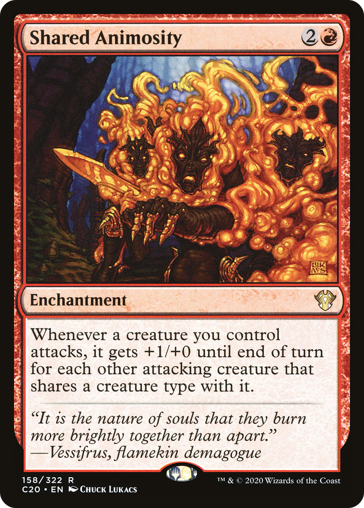 Shared Animosity (C20-158) [Commander 2020]