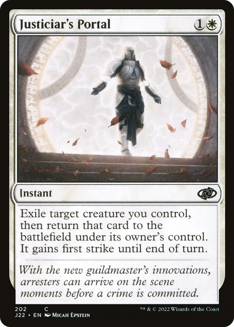 Justiciar's Portal (J22-202) [Jumpstart 2022]