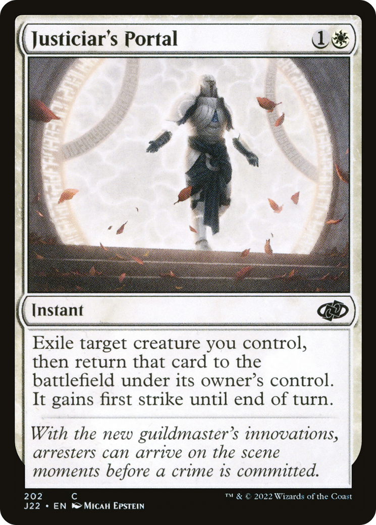 Justiciar's Portal (J22-202) [Jumpstart 2022]