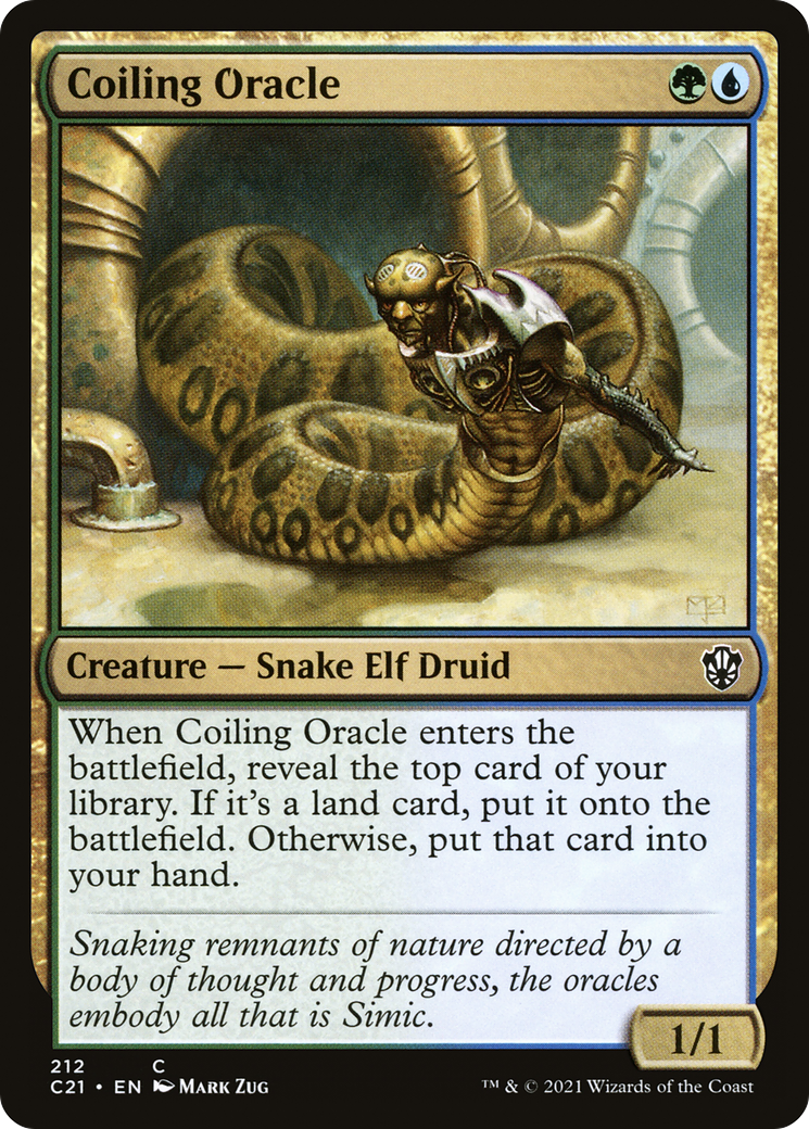 Coiling Oracle (C21-212) [Commander 2021]