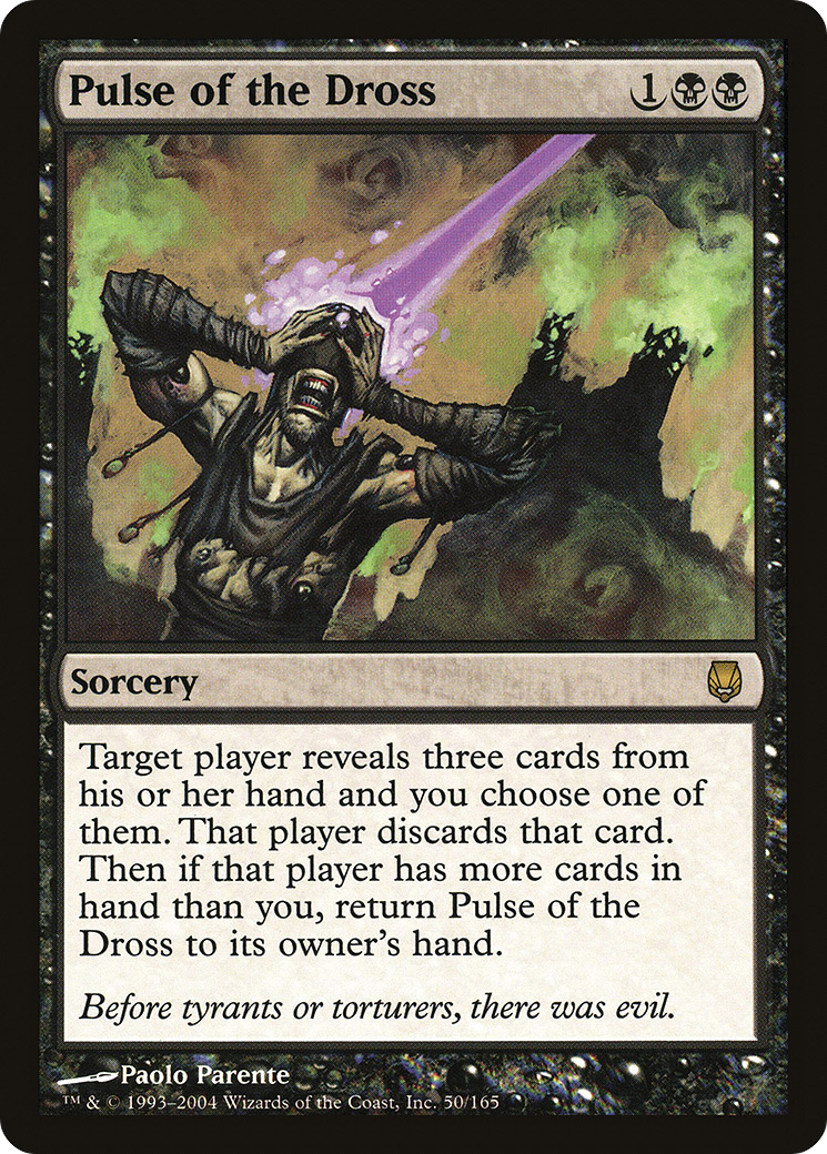 Pulse of the Dross (DST-050) [Darksteel] Foil