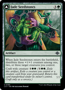 Jade Seedstones // Jadeheart Attendant (LCI-195) [The Lost Caverns of Ixalan]