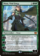 Nissa, Vital Force (KLD-163) [Kaladesh] Foil