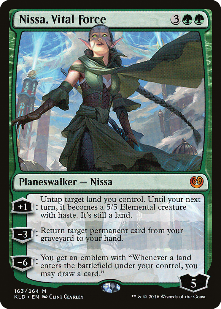 Nissa, Vital Force (KLD-163) [Kaladesh]