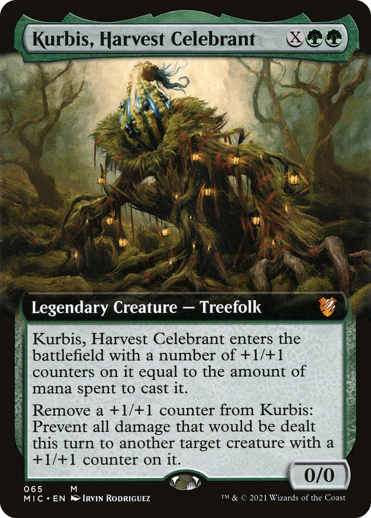 Kurbis, Harvest Celebrant (Extended Art) (MIC-065) [Midnight Hunt Commander]