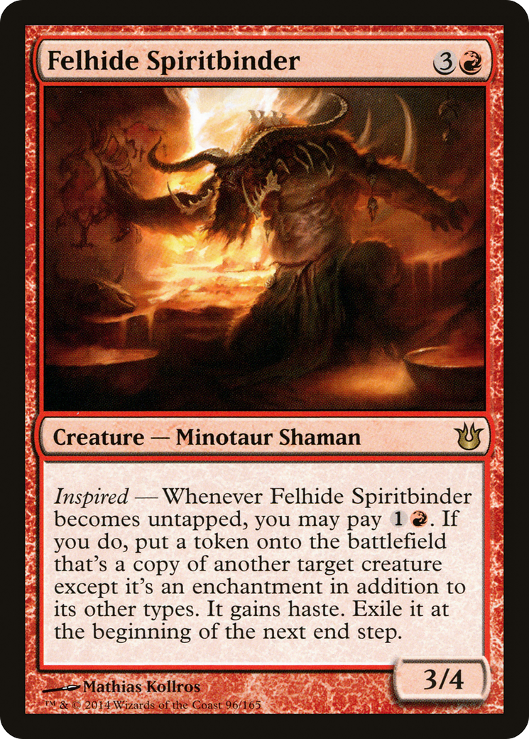 Felhide Spiritbinder (BNG-096) [Born of the Gods]