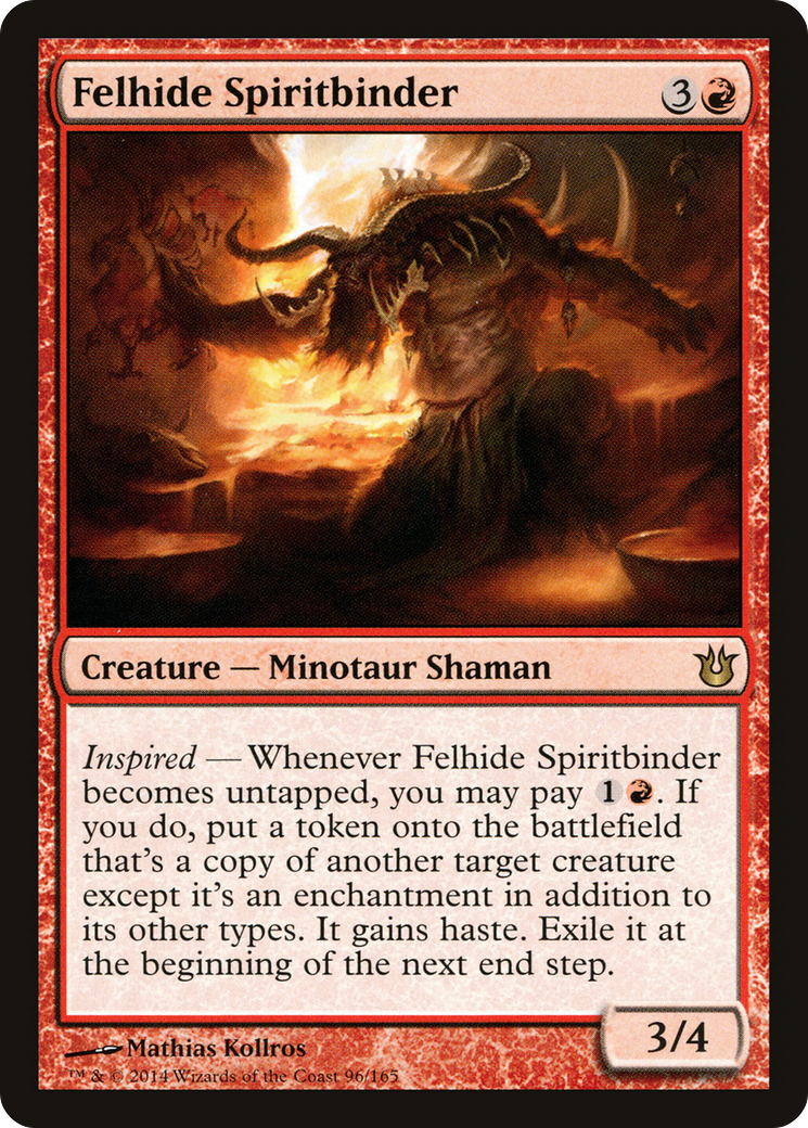 Felhide Spiritbinder (BNG-096) [Born of the Gods]