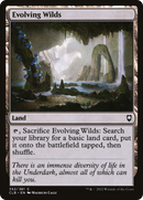 Evolving Wilds (CLB-352) [Commander Legends: Battle for Baldur's Gate]