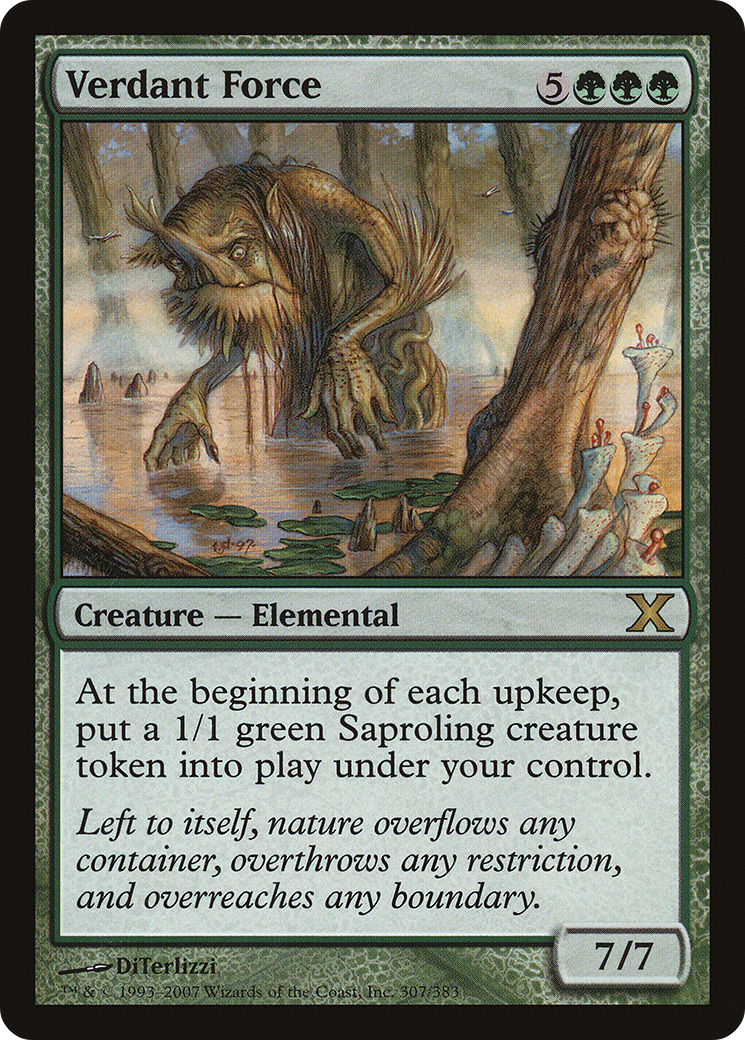 Verdant Force (10E-307) [Tenth Edition]