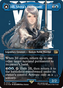Jill, Shiva's Dominant (Borderless) (Surge Foil) (FIN-523) [FINAL FANTASY] (Borderless) Foil