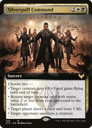 Silverquill Command (Extended Art) (STX-352) [Strixhaven: School of Mages]