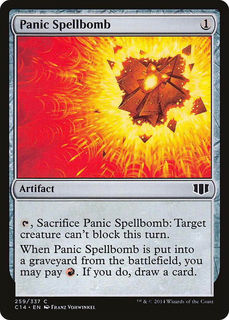 Panic Spellbomb (C14-259) [Commander 2014]