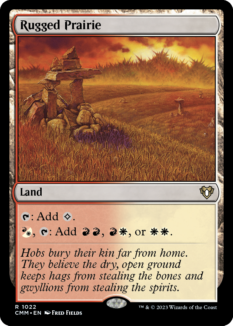 Rugged Prairie (CMM-1022) [Commander Masters]