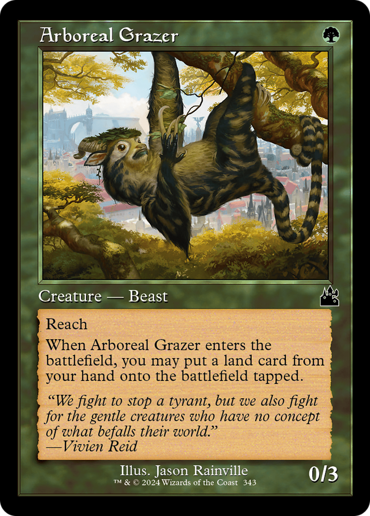 Arboreal Grazer (RVR-343) [Ravnica Remastered]