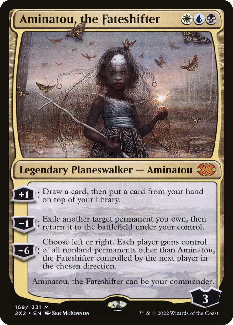 Aminatou, the Fateshifter (2X2-169) [Double Masters 2022]