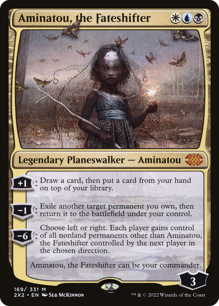 Aminatou, the Fateshifter (2X2-169) [Double Masters 2022]
