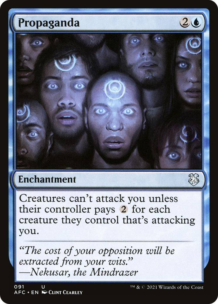 Propaganda (AFC-091) [Forgotten Realms Commander]