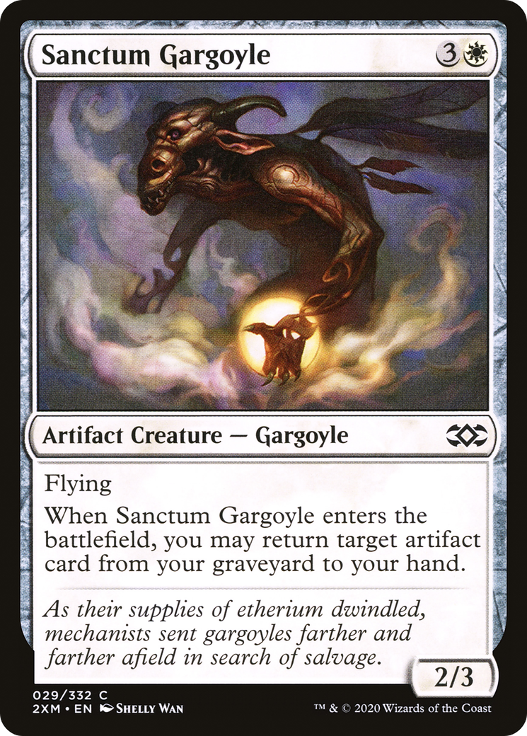 Sanctum Gargoyle (2XM-029) [Double Masters] Foil