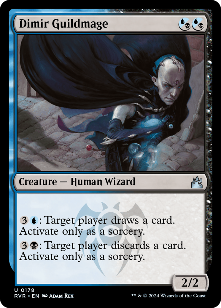 Dimir Guildmage (RVR-178) [Ravnica Remastered] Foil