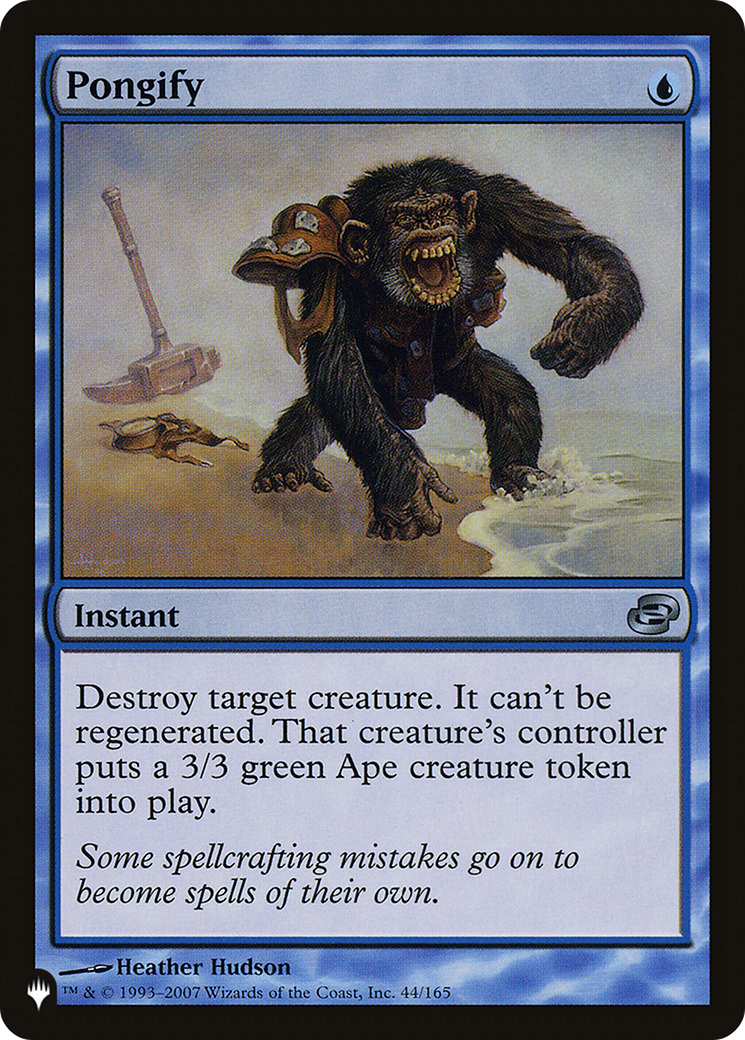 Pongify (LIST-PLC-44) [The List]