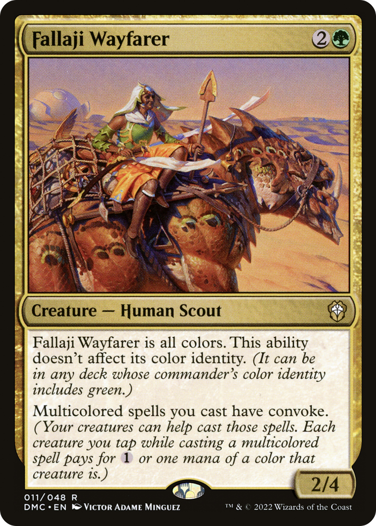 Fallaji Wayfarer (DMC-011) [Dominaria United Commander]