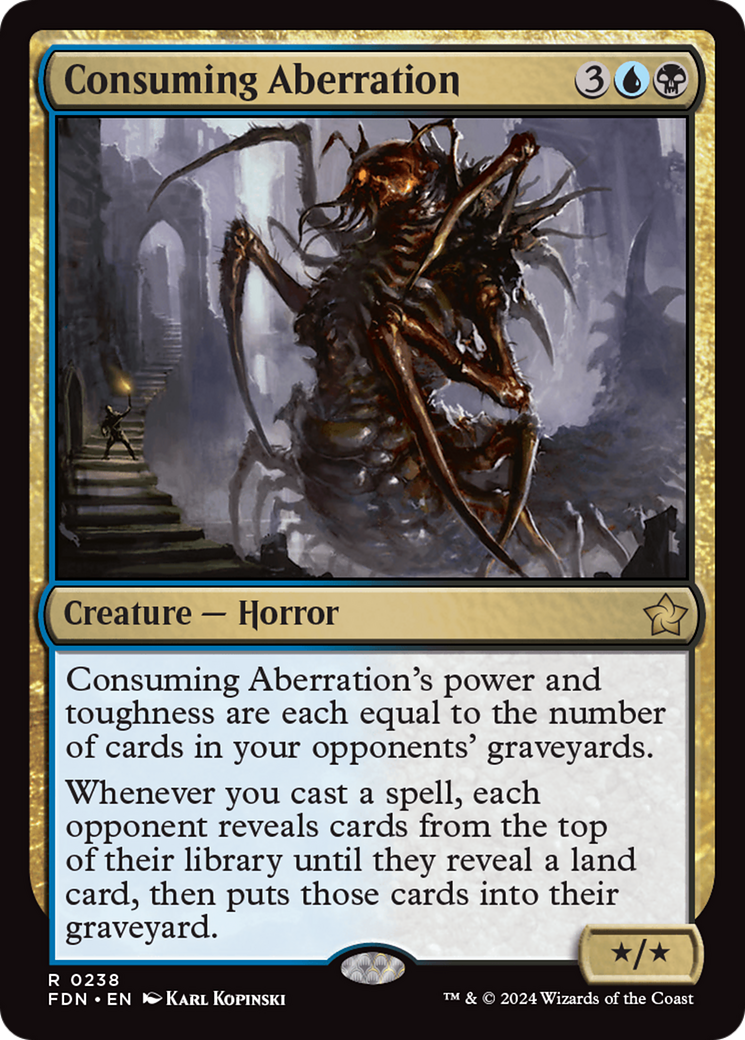 Consuming Aberration (FDN-238) [Foundations] Foil