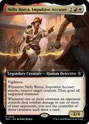Nelly Borca, Impulsive Accuser (MKC-318) [Murders at Karlov Manor Commander]: (Extended Art)