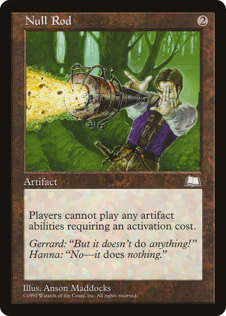 Null Rod (WTH-154) [Weatherlight]