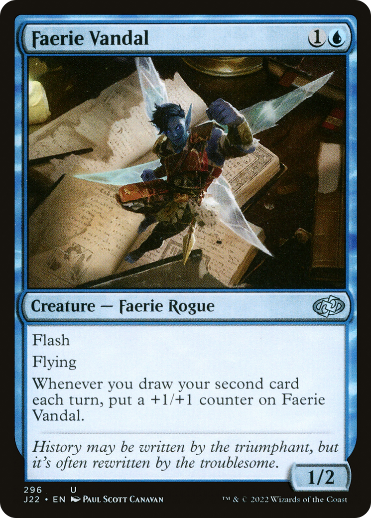 Faerie Vandal (J22-296) [Jumpstart 2022]