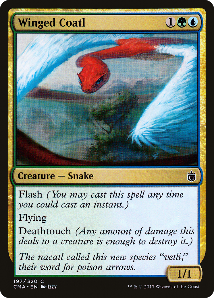 Winged Coatl (CMA-197) [Commander Anthology]