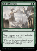 Gift of Strength (CLU-165) [Ravnica: Clue Edition]