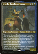 Ayesha Tanaka, Armorer (Foil Etched) (DMC-051) [Dominaria United Commander] Foil