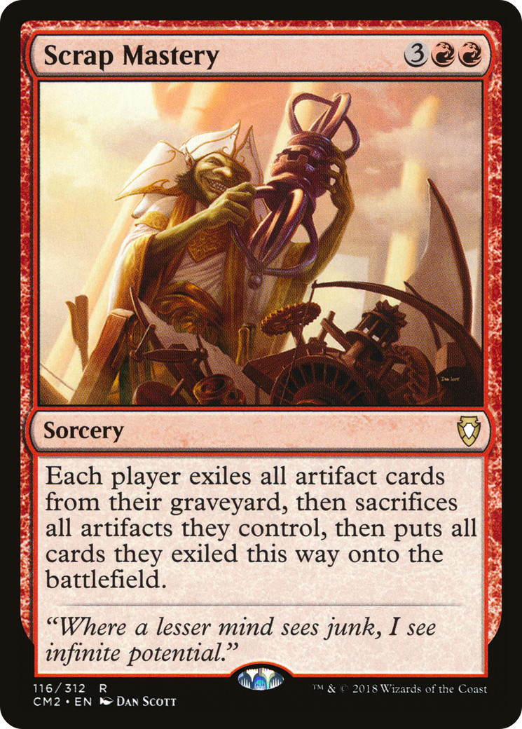 Scrap Mastery (CM2-116) [Commander Anthology Volume II]
