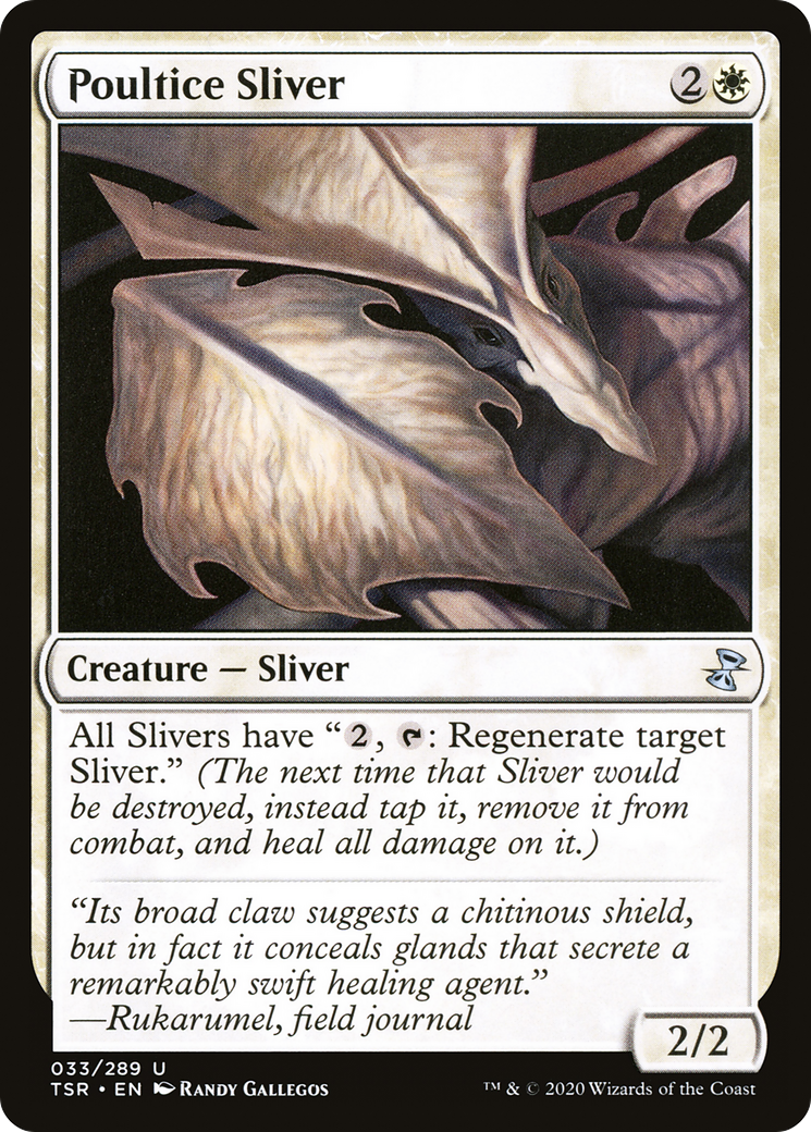 Poultice Sliver (TSR-033) [Time Spiral Remastered]