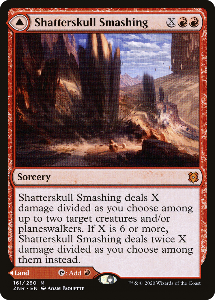 Shatterskull Smashing (ZNR-161) [Zendikar Rising]