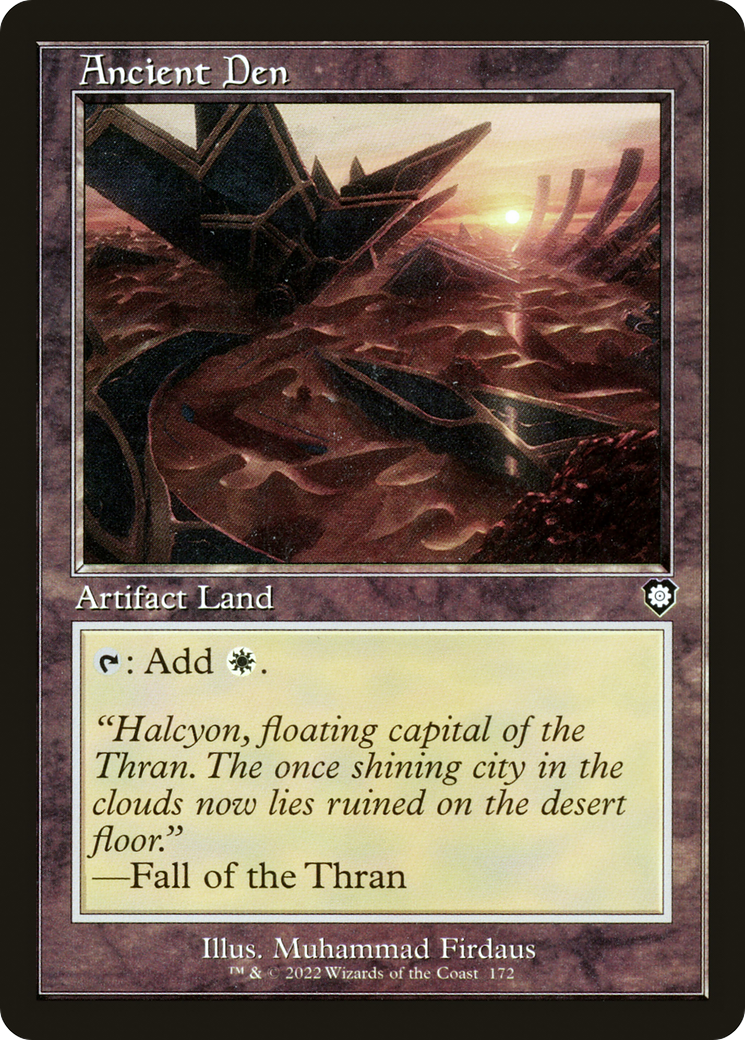 Ancient Den (Retro Frame) (BRC-172) [The Brothers' War Commander]
