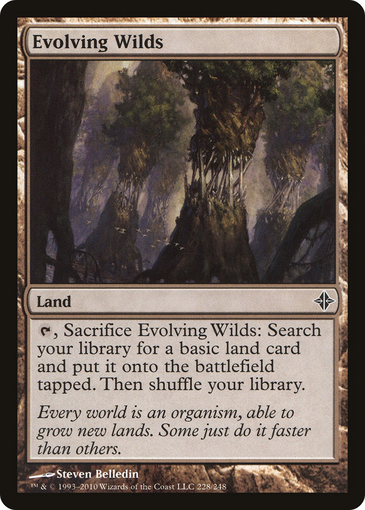 Evolving Wilds (ROE-228) [Rise of the Eldrazi] Foil