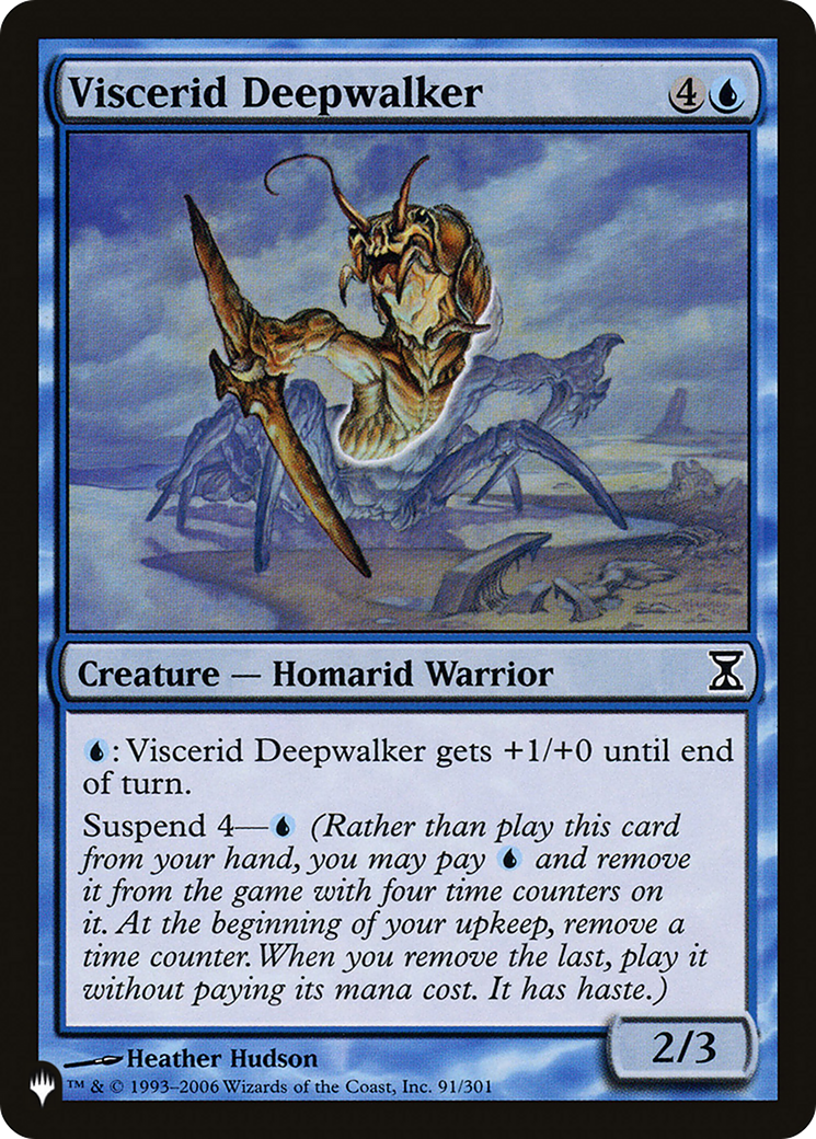 Viscerid Deepwalker (LIST-TSP-91) [The List]