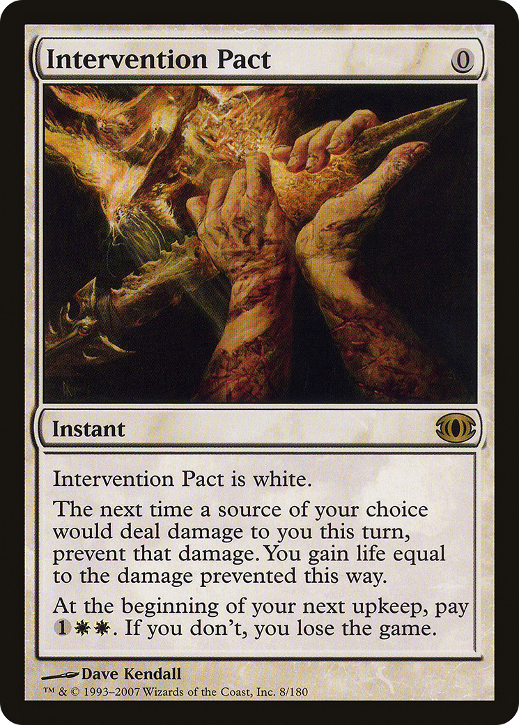 Intervention Pact (FUT-008) [Future Sight] Foil