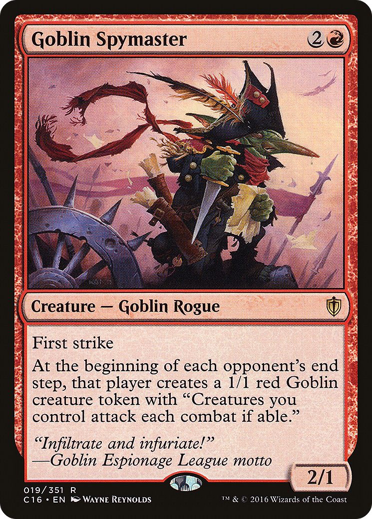 Goblin Spymaster (C16-019) [Commander 2016]
